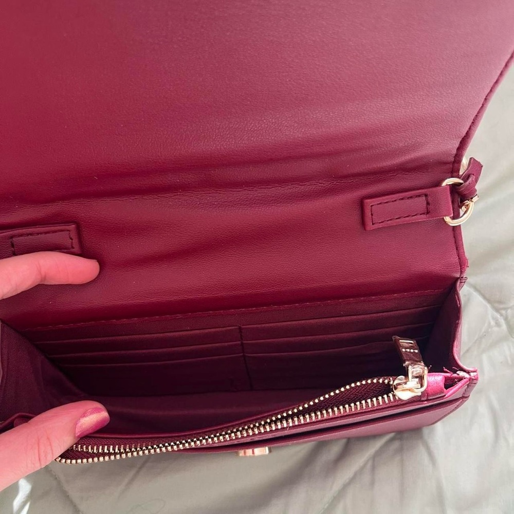 Brand New Burgundy Bebe bag - Picture 4 of 6